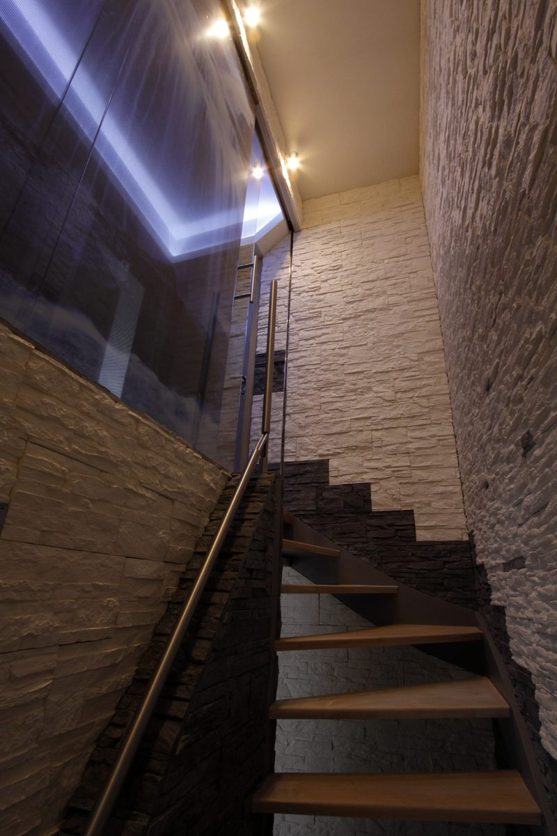 Vals plafond met led